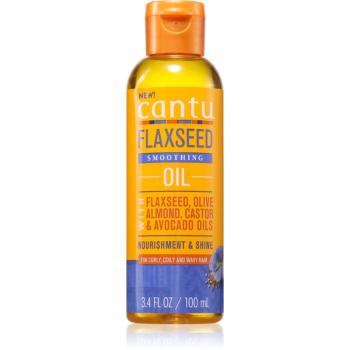 CANTU FlaxSeed Smoothing Oil hydratačný a vyživujúci olej na vlasy 100 ml