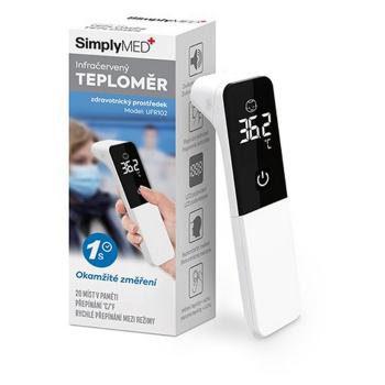 SIMPLYMED Infračervený bezdotykový teplomer UFR102