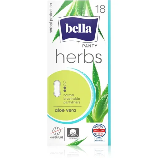 BELLA Herbs Aloe Vera slipové vložky bez parfumácie 18 ks