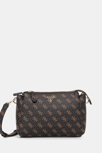 Kabelka Guess NOELLE hnedá farba, HWQG96 72120