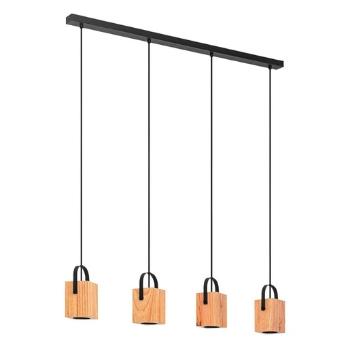 LED závesné osvetlenie Eglo AYLES čierna 43748