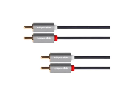 Kábel 2x Cinch konektor/2x Cinch konektor 10m KRUGER