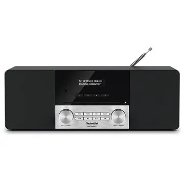 TechniSat DIGITRADIO 3 čierne/strieborné (V057f23)