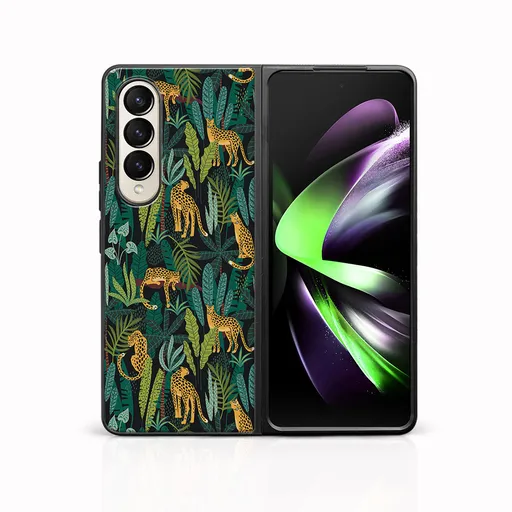 MY ART Ochranný kryt pre Samsung Galaxy Z Fold4 5G LEOPARD (239)
