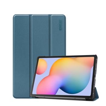 ENKAY LEATHER Zaklápací obal pre Samsung Galaxy Tab S6 Lite 2024 / S6 Lite 2022 / S6 Lite zelený