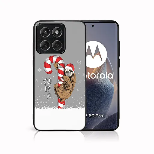 MY ART Kryt s vianočným dizajnom Motorola Edge 60 Pro CANDY (076)