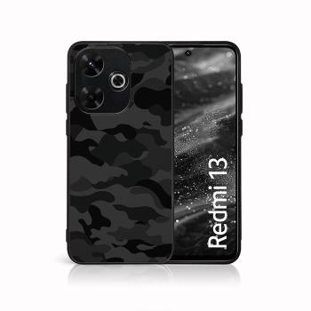 MY ART Ochranný kryt pre Xiaomi Redmi 13 BLACK CAMO (234)