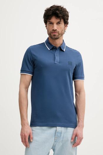 Polo tričko BOSS Orange pánske, jednofarebné, 50507699