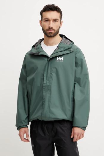 Bunda Helly Hansen SEVEN pánska, zelená farba, 62047