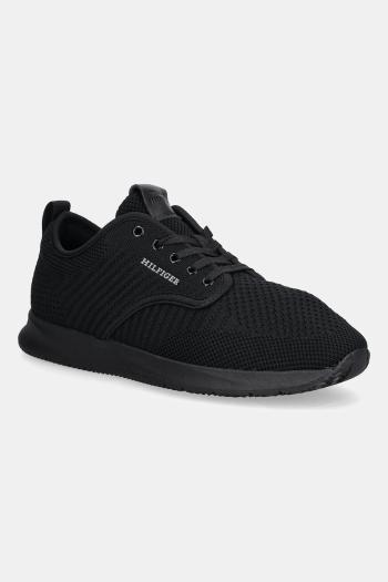 Tenisky Tommy Hilfiger NEWPORT 3D PREMIUM KNIT čierna farba, FM0FM05527