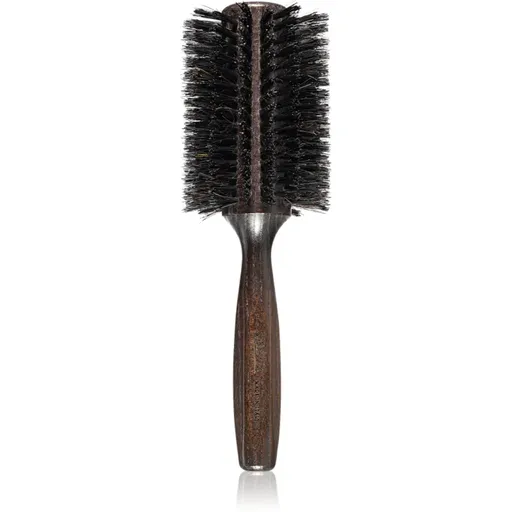 Janeke Bobinga Wood Hair-Brush Ø 70 mm drevená kefa na vlasy so štetinami z diviaka 23 cm 1 ks