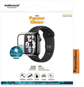 Üvegfólia PanzerGlass Full Protection Apple Watch 4 / 5 / 6 / SE üvegfólia - 40mm, átlátszó keret