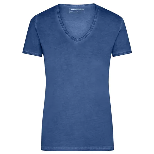 James & Nicholson (Daiber) Dámske tričko Gipsy JN975 - Džínsová | L