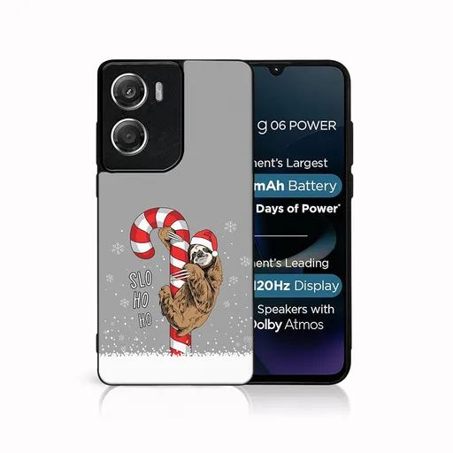 MY ART Kryt s vianočným dizajnom Motorola Moto G06 / G06 Power CANDY (076)