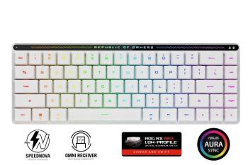 ASUS klávesnica ROG FALCHION RX Low profile (ROG NX Snow), SK/SK