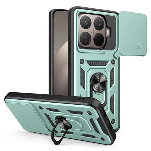 RING CAMERA Kryt s držiakom pre Xiaomi 15T Pro zelený