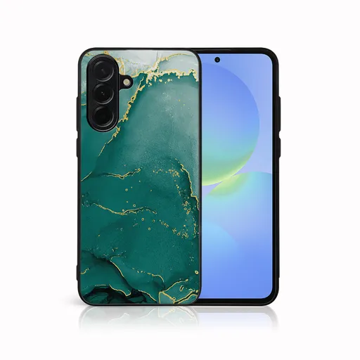 MY ART Ochranný kryt pre Samsung Galaxy A17 / A17 5G GREEN MARBLE (145)