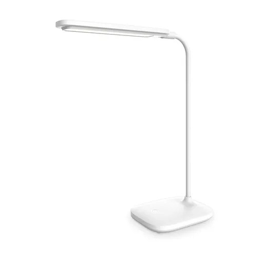 Platinet stolná LED lampa 5W stmievateľná, dotykové ovládanie, integrovaná batéria 2400mAh, biela