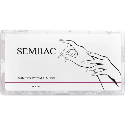 Semilac Slim Tips System umelé nechty typ 240 ks