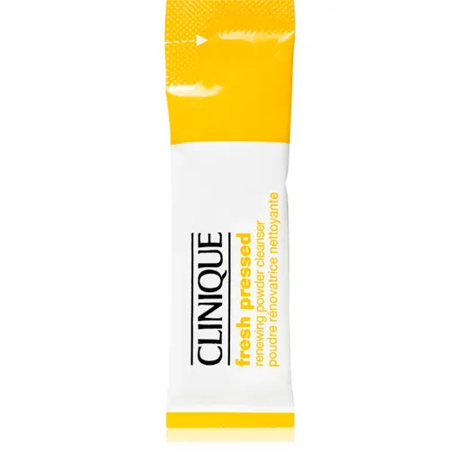 Clinique Fresh Pressed™ Renewing Powder Cleanser with Pure Vitamin C čistiaci a peelingový prášok na tvár s vitamínom C 28x0,5 g