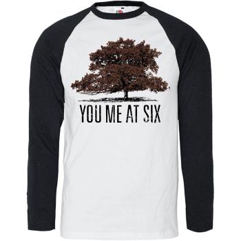 You Me At Six tričko Tree Čierna/biela XL