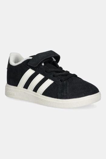 Detské tenisky adidas GRAND COURT 00s tmavomodrá farba, JR0779