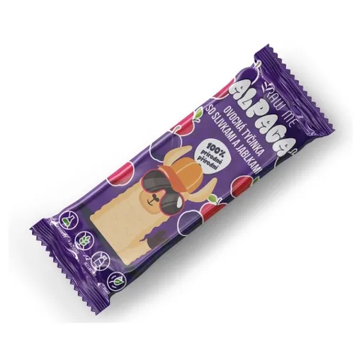 RAW ME Alpaca ovocná tyčinka slivka-jablko 25 g