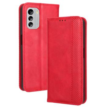 BUSINESS Peňaženkový kryt pre Nokia G60 červený