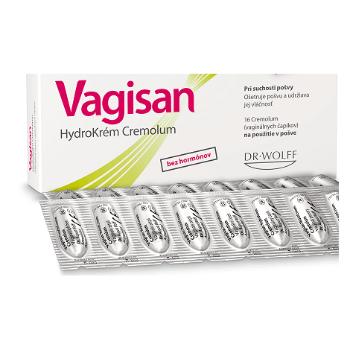 Vagisan HydroKrém Cremolum vaginálne čapíky 16ks