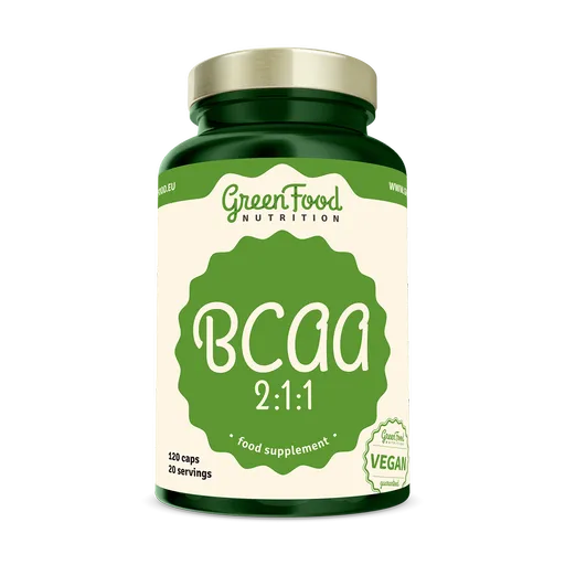 GREENFOOD NUTRITION BCAA 2:1:1 120 kapsúl