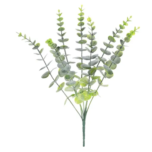 Umelá rastlina Eukalyptus zelená, 19 x 19 x 39 cm