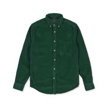 Portuguese Flannel  Lobo Shirt - Green  Košele s dlhým rukávom Zelená