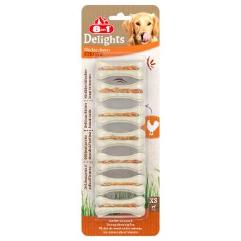 7db 8in1 Delights Strong Bones kutyacsont XS 140 g