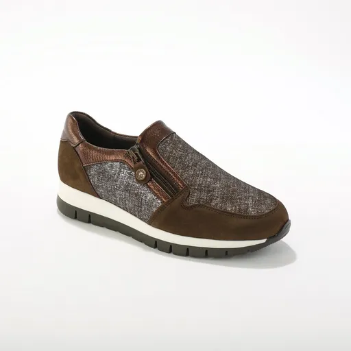 Slip on tenisky so zipsom