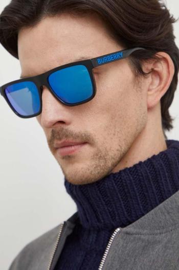 Slnečné okuliare Burberry pánske, čierna farba, 0BE4402U