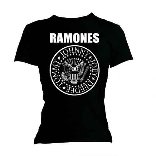Ramones tričko Seal Čierna XS