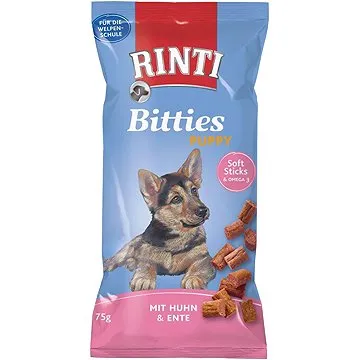 FINNERN pochúťka Rinti Extra Bitties Puppy kura + kačka 75 g (4000158913043)