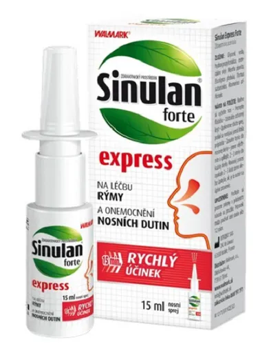 WALMARK Sinulan forte express nosový sprej 15ml