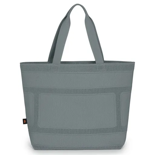 Halfar Pletená nákupná taška MONO - Šedá
