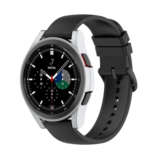 Plastový obal Samsung Galaxy Watch 4 Classic 42mm strieborný