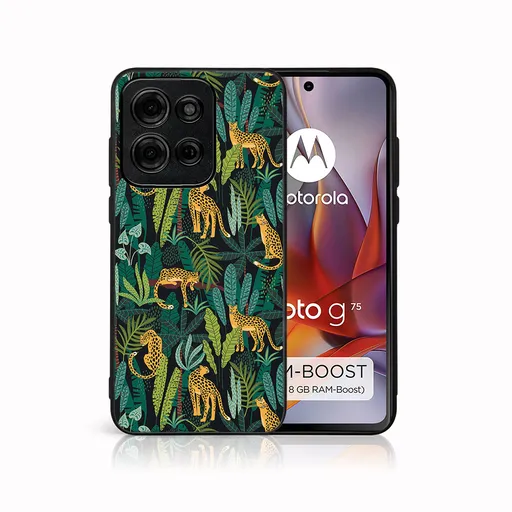MY ART Ochranný kryt pre Motorola Moto G75 5G LEOPARD (239)