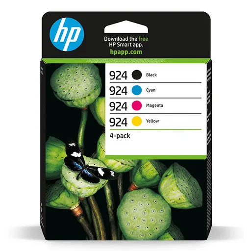 HP originál ink 6C3Z1NE, HP 924, CMYK, blister, 500/3*400str., HP OfficeJet Pro 8120e, 8130e
