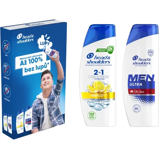Head & Shoulders Citrus Fresh + Ultra Old Spice darčeková sada pre mužov