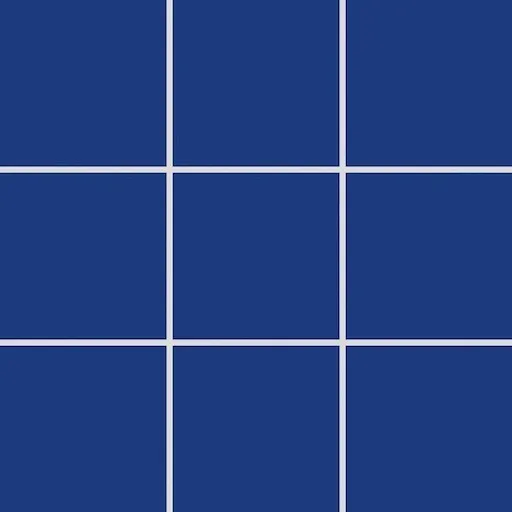 Mozaika Rako Color Two kobaltovo modrá 10x10 cm mat GAA0K555.1