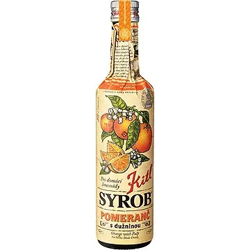 Kitl Syrob Pomaranč s dužinou 500 ml (8595251001729)