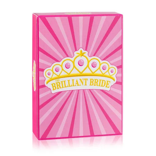 Spielehelden Brilliant Bride, Kartová hra, Zábavné akcie na dievčenskú rozlúčku so slobodou, Vreckový formát v anglickom jazyku