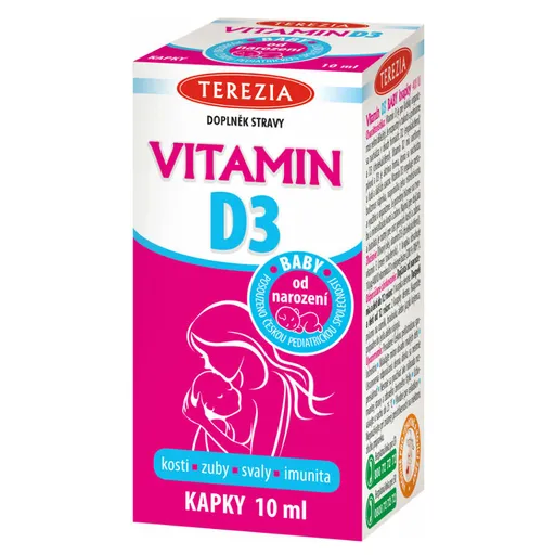 TEREZIA Vitamín D3 BABY kvapky 10 ml
