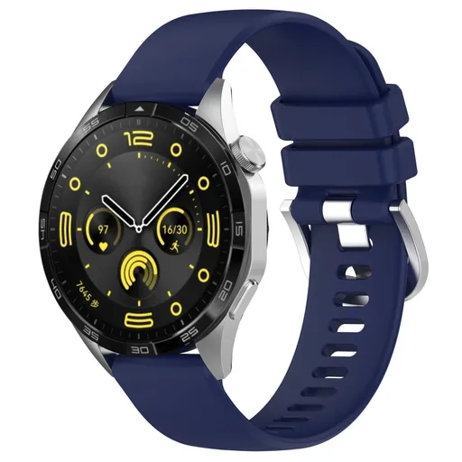 SILICONE Vymeniteľný remienok pre Huawei Watch GT 5 Pro 46mm / GT 6 Pro 46mm tmavomodrý