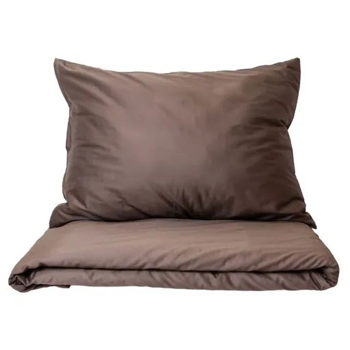 Polášek Obliečky z bavlneného saténu - Choco | 50 x 50 cm