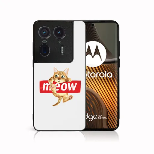 MY ART Ochranný kryt pre Motorola Edge 50 Ultra MEOW (183)